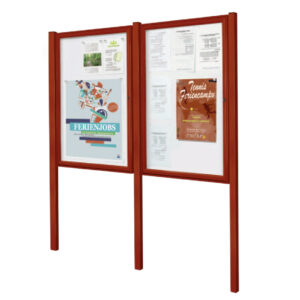 Schaukasten Outdoor farbig - seitliche Öffnung – Bild 2