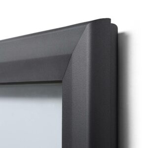 Schaukasten Outdoor Anthrazit - Öffnung von unten – Bild 2